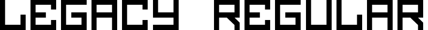 Legacy Regular font - Legacy.ttf