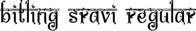 bitling Sravi Regular font - bitlingSravi-Regular.ttf