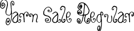 Yarn Sale Regular font - Yarn_Sale.ttf