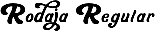 Rodaja Regular font - Woodcutter_Rodaja.ttf