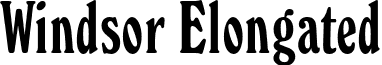 Windsor Elongated font - WindsorBT-Elongated.otf