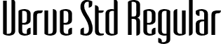 Verve Std Regular font - VerveStd-Regular.otf