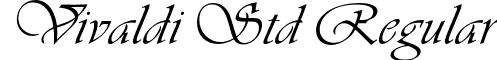 Vivaldi Std Regular font - VivaldiStd.otf