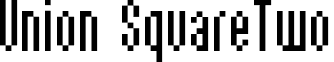 Union SquareTwo font - Union-SquareTwo.otf