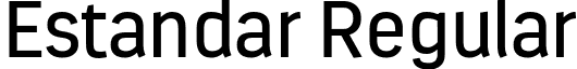 Estandar Regular font - Estandar-Regular.ttf