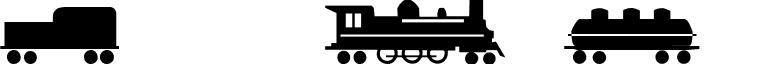 Trains Regular font - Trains_Regular.ttf