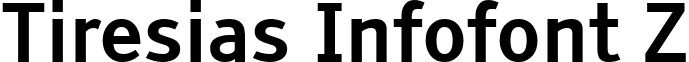 Tiresias Infofont Z font - Tiresias_Infofont_Z.ttf