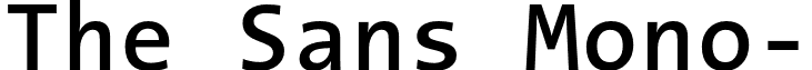 The Sans Mono- font - TheSansMono-SemiBold.otf