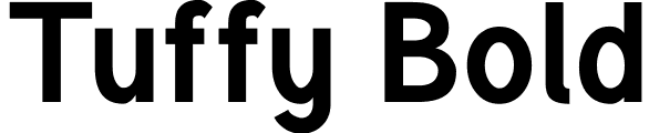 Tuffy Bold font - Tuffy_Bold.ttf