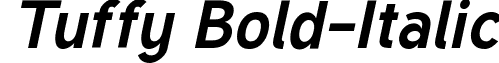 Tuffy Bold-Italic font - Tuffy_Bold_Italic.ttf