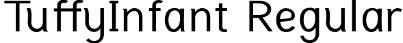 TuffyInfant Regular font - TuffyInfant-Regular.ttf