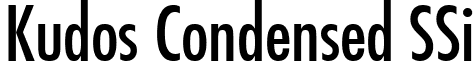 Kudos Condensed SSi font - kudos condensed ssi condensed.ttf