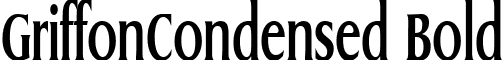 GriffonCondensed Bold font - griffcb.ttf