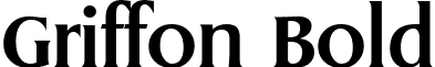 Griffon Bold font - Griffon Bold.ttf
