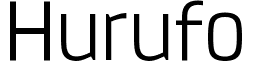 Hurufo & Numero Thin font - Hurufo & Numero Thin.ttf