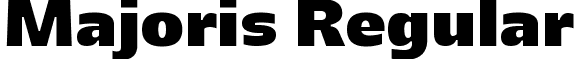 Majoris Regular font - Majoris.ttf