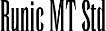 Runic MT Std font - RunicMTStd-Condensed.otf