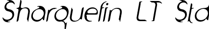 Sharquefin LT Std font - SharquefinLTStd-Oblique.otf