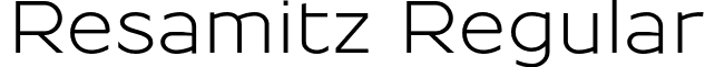 Resamitz Regular font - Resamitz_0048.otf