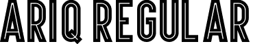 Ariq Regular font - Ariq.otf