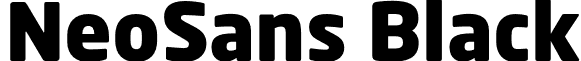 NeoSans Black font - NeoSans Black.otf