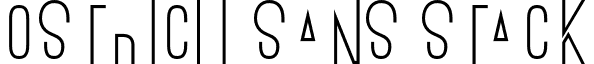Ostrich Sans Stack font - OstrichSansStack-1.otf