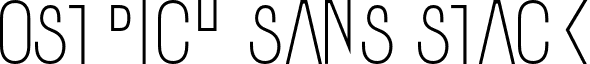 Ostrich Sans Stack font - OstrichSansStack-2.otf