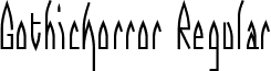 GothicHorror Regular font - GothicHorror.ttf