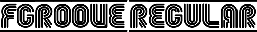 Fgroove Regular font - FgrooveSeventyEight.ttf