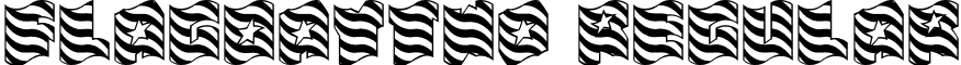 FlagDayTwo Regular font - FlagDayTwo.ttf