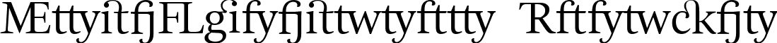 EstaLigatures Regular font - EstaLigatures.ttf