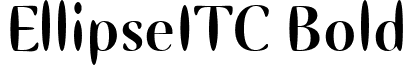 EllipseITC Bold font - EllipseITC-Bold.ttf