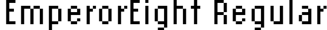 EmperorEight Regular font - EmperorEight.ttf