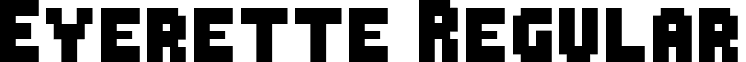 Everette Regular font - Everette.ttf