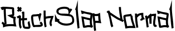 BitchSlap Normal font - design.graffiti.BITCSN__.ttf