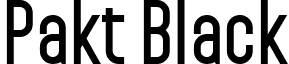 Pakt Black font - Pakt_Black.ttf
