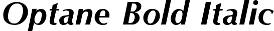 Optane Bold Italic font - Optane_Bold_Italic.ttf