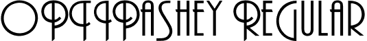 OPTIPashey Regular font - OPTIPashey.otf