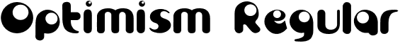 Optimism Regular font - Optimism.otf