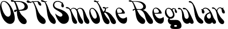 OPTISmoke Regular font - OPTISmoke.otf