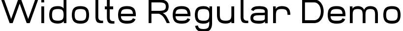 Widolte Regular Demo font - Widolte_Regular_demo.otf