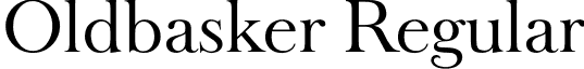 Oldbasker Regular font - Oldbasker-Regular.otf