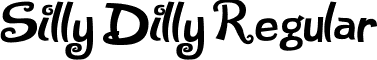 Silly Dilly Regular font - SillyDilly(2).ttf
