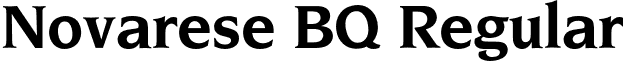 Novarese BQ Regular font - NovareseBQ-Bold.otf