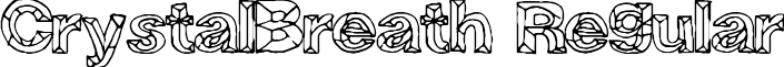 CrystalBreath Regular font - CrystalBreath.ttf