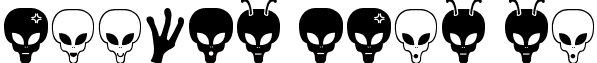 Aliens Bats St font - Aliens_bats_St.ttf