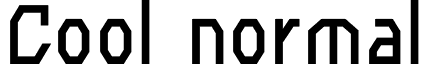 Cool normal font - Blocks Font!.otf