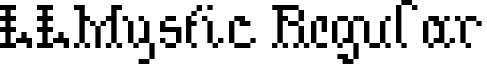 LLMystic Regular font - LLMYSTIC.TTF