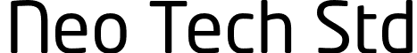 Neo Tech Std font - NeoTechStd-Regular.otf