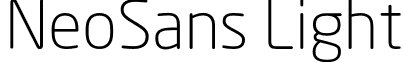 NeoSans Light font - NeoSans_Light.otf